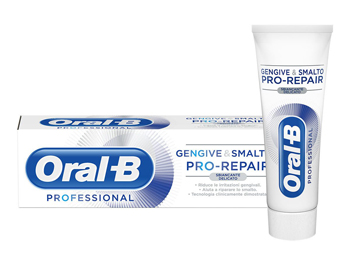 ORAL-B GENGIVE E SMALTO PRO REPAIR WHITE DENTIFRICIO 85 ML - farmanauta.it