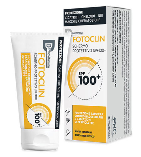 DERMOVITAMINA FOTOCLIN CREMA AD ELEVATA PROTEZIONE SPF 100 50 ML - farmanauta.it