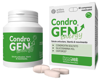 CONDROGEN ENERGY 60 COMPRESSE MASTICABILI - farmanauta.it