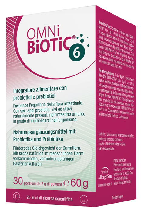 OMNI BIOTIC 6 BARATTOLO 60 G - farmanauta.it