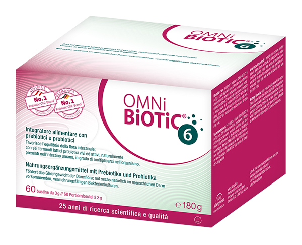 OMNI BIOTIC 6 POLVERE 60 BUSTINE DA 3 G - farmanauta.it