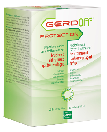 GERDOFF PROTECTION SCIROPPO 20 BUSTE 10 ML - farmanauta.it