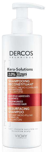 DERCOS TECHNIQUE KERASOL SHAMPOO RISTRUTTURANTE 250 ML - farmanauta.it