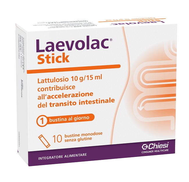 LAEVOLAC STICK 10 BUSTINE - farmanauta.it