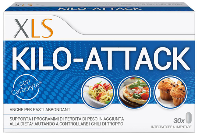 XLS KILO ATTACK 30 COMPRESSE - farmanauta.it