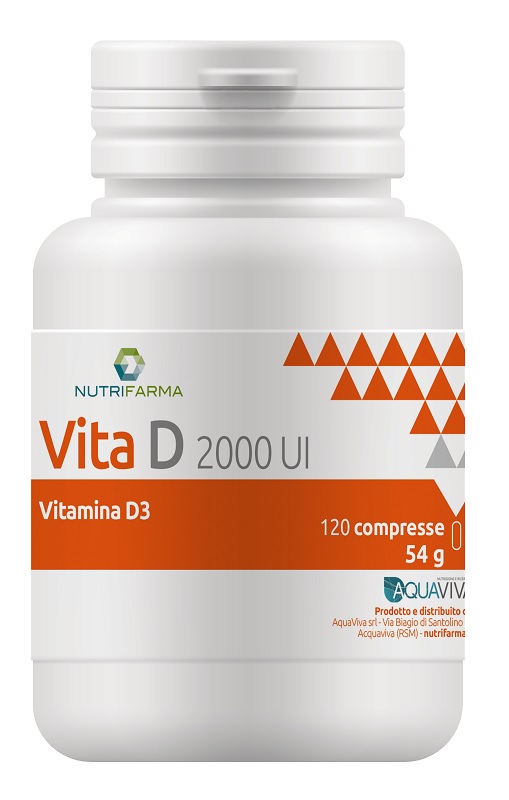 VITA D 2000UI 120 COMPRESSE - farmanauta.it