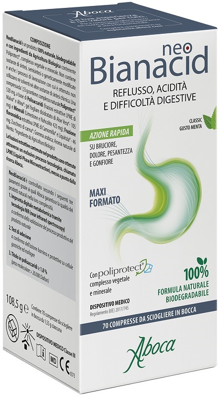 NEOBIANACID 70 COMPRESSE MASTICABILI - farmanauta.it