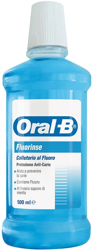 ORALB FLUORINSE COLLUTORIO ANTI CARIE 500 ML - farmanauta.it