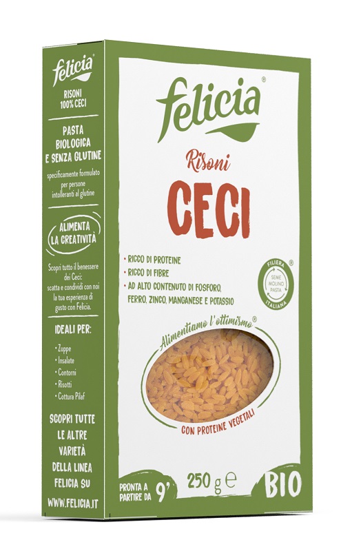 FELICIA BIO RISONI CECI 250 G - farmanauta.it