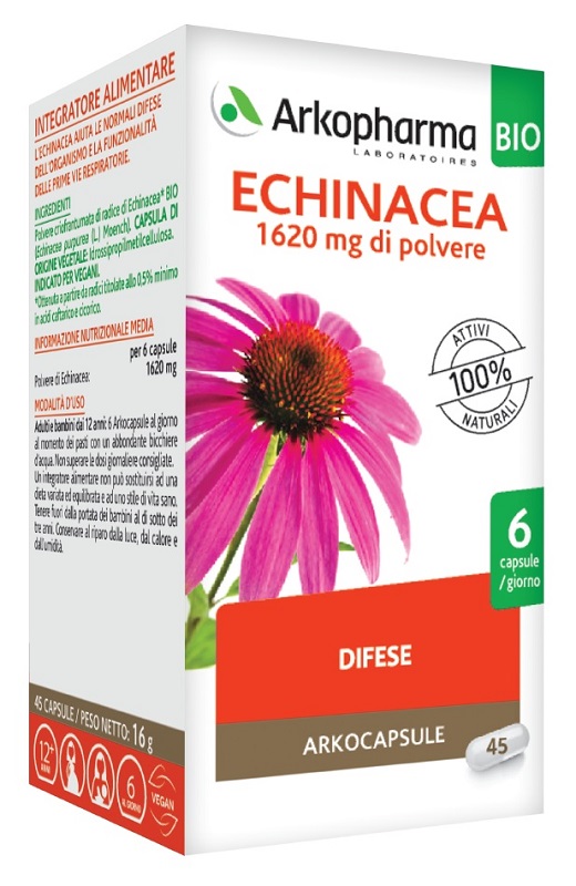 ARKOCPS ECHINACEA 45 CAPSULE BIO - farmanauta.it
