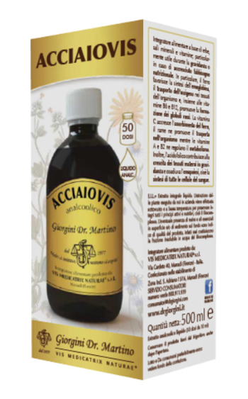 ACCIAIOVIS LIQUIDO ANALCOOLICO 500 ML - farmanauta.it