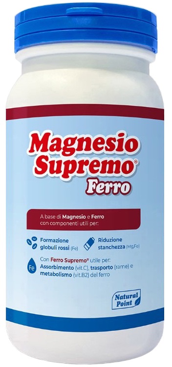MAGNESIO SUPREMO FERRO 150 G - farmanauta.it