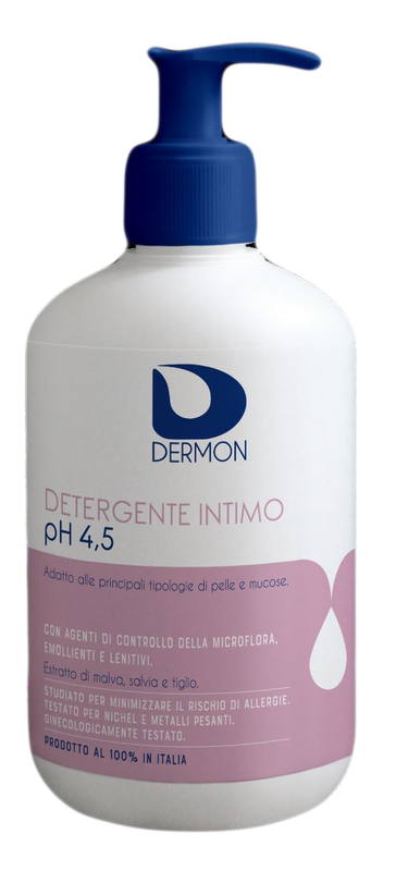 DERMON DETERGENTE INTIMO USO FREQUENTE PH 4,5 500 ML - farmanauta.it
