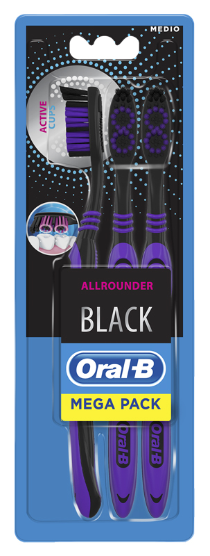 ORALB SPAZZOLINO MANUALE ROBIN HOOD BLACK 40M - farmanauta.it