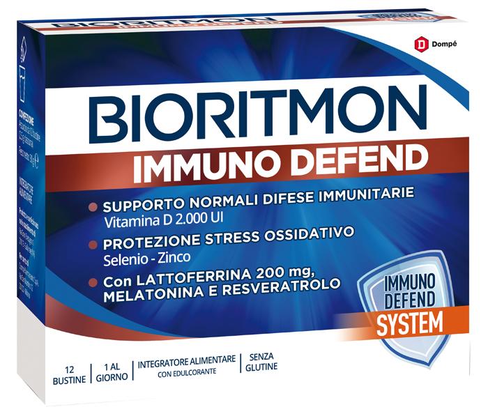BIORITMON IMMUNO DEFEND 12 BUSTINE - farmanauta.it