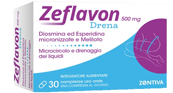 ZENTIVA ZEFLAVON DRENA 30 COMPRESSE - farmanauta.it