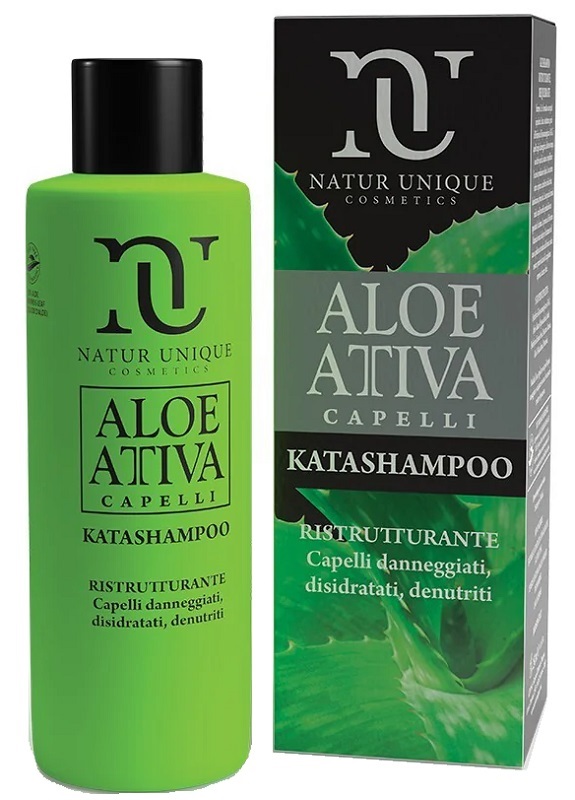 NATUR UNIQUE ALOE ATTIVA KATASHAMPOO 250 ML - farmanauta.it