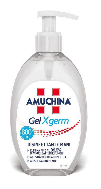 AMUCHINA GEL X-GERM DISINFETTANTE MANI 600 ML IT - farmanauta.it