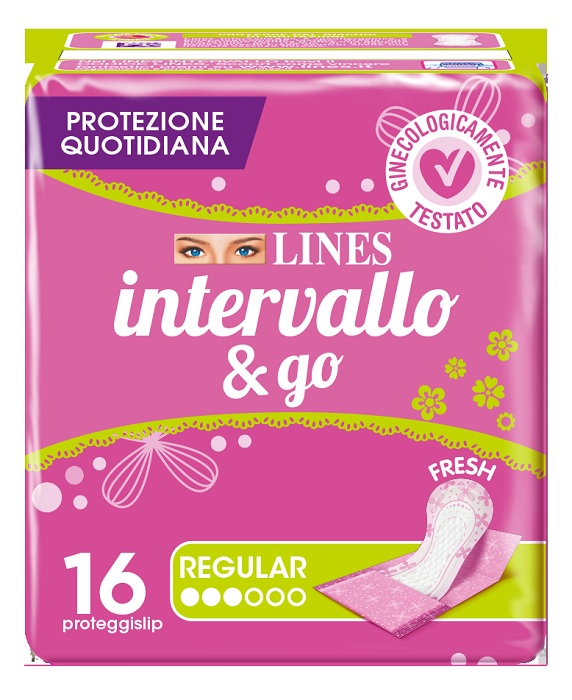 PROTEGGISLIP LINES INTERVALLO FRESH&GO RIPIEGATI 16 PEZZI - farmanauta.it