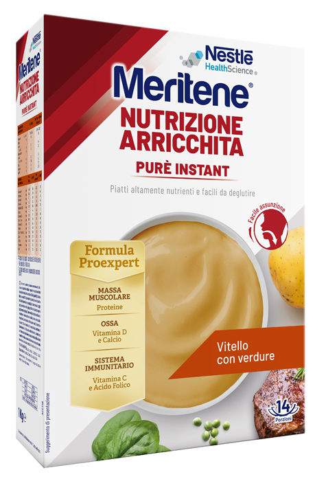 MERITENE PURE' INSTANT VITELLO CON VERDURE 1 KG - farmanauta.it