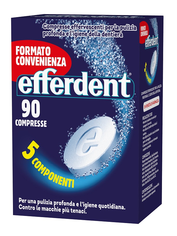 EFFERDENT 90 COMPRESSE EFFERVESCENTI - farmanauta.it