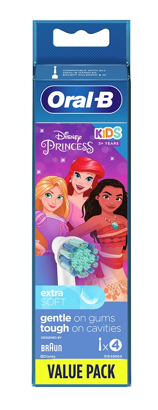 ORALB REFILL CAR/MICKY/PRINCIPESSA 4 PEZZI - farmanauta.it