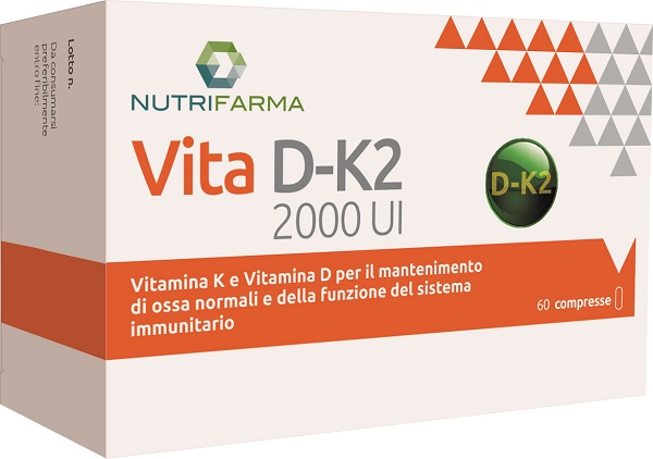 VITA D-K2 60 COMPRESSE - farmanauta.it