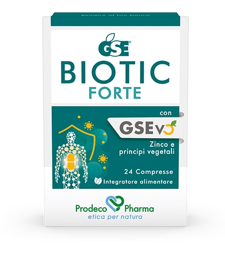 GSE BIOTIC FORTE 24 COMPRESSE - farmanauta.it