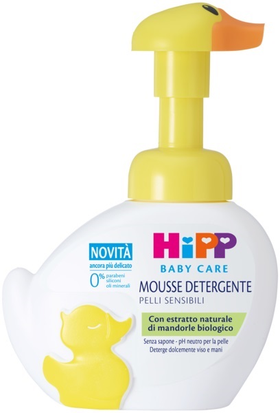 HIPP BABY CARE MOUSSE DETERGENTE PAPERELLA FUN 250 ML - farmanauta.it