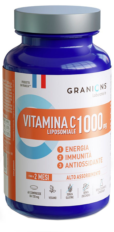 GRANIONS VITAMINA C LIPOSOMIALE 1000MG 60 COMPRESSE - farmanauta.it