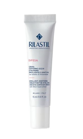 RILASTIL DIFESA CREMA CONTORNO OCCHI E PALPEBRE EMOLLIENTE E LENITIVA 15 ML - farmanauta.it