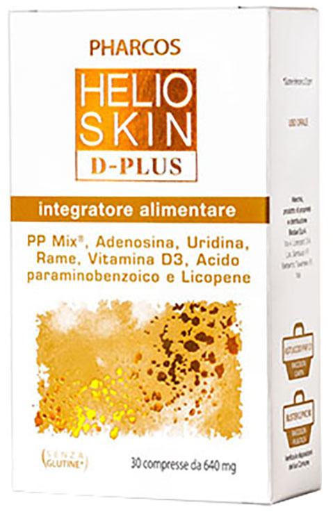 HELIOSKIN D-PLUS PHARCOS 30 COMPRESSE - farmanauta.it