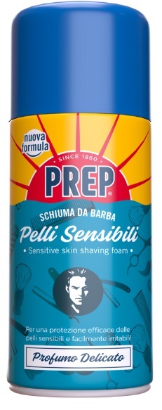 PREP SCHIUMA BARBA PELLI SENSIBILI 300 ML - farmanauta.it