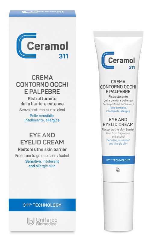 CERAMOL CREMA CONTORNO OCCHI E PALPEBRE 15 ML - farmanauta.it