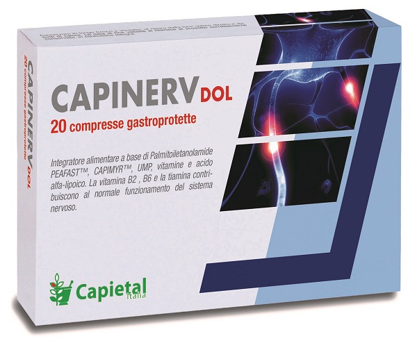 CAPINERV DOL 20 COMPRESSE GASTROPROTETTE - farmanauta.it