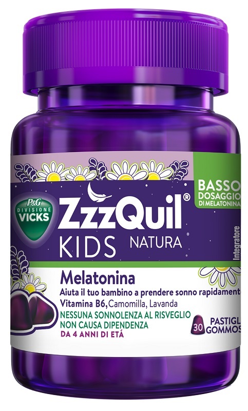 VICKS ZZZQUIL KIDS NATURA 30 PASTIGLIE GOMMOSE - farmanauta.it