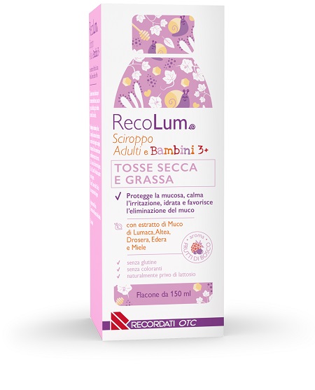 RECOLUM SCIROPPO TOSSE ADULTI-BAMBINI 150 ML - farmanauta.it