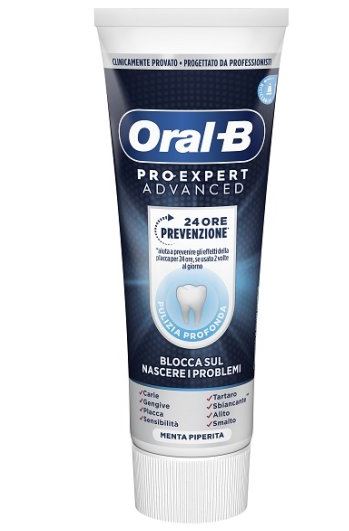 ORALB PROEXPERT ADVANCE DENTIFRICIO PULIZIA PROFONDA 75 ML - farmanauta.it