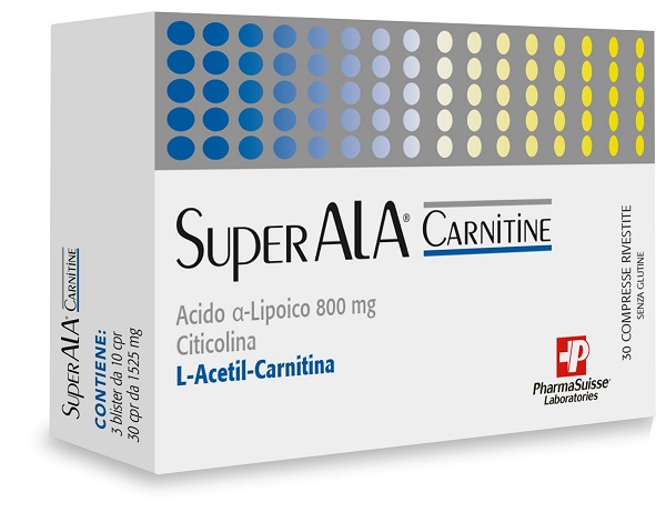 SUPERALA CARNITINE 30 COMPRESSE - farmanauta.it