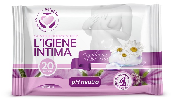 SETABLU SALVIETTE INTIME 20 PEZZI CON CAMOMILLA - farmanauta.it