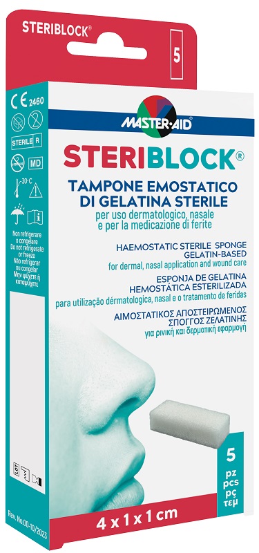 MASTER-AID STERIBLOCK TAMPONE EMOSTATICO - farmanauta.it