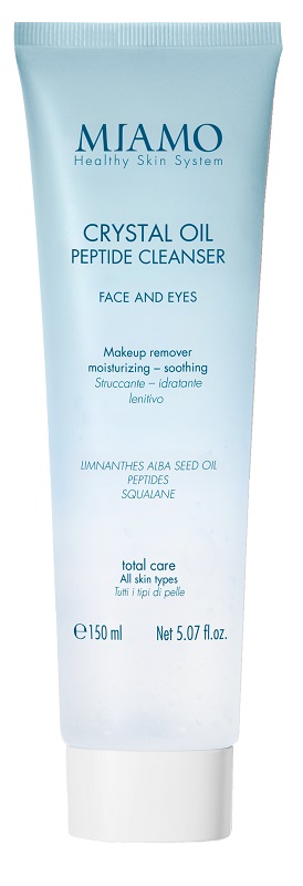 MIAMO TOTAL CARE CRYSTAL OIL PEPTIDE CLEANSER 150 ML - farmanauta.it