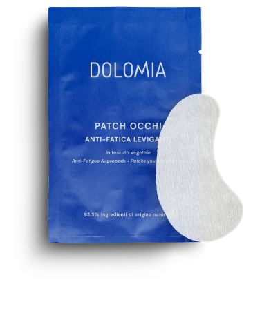 DOLOMIA SKINCARE PATCH OCCHI MONODOSE ANTI-FATICA LEVIGANTI - farmanauta.it
