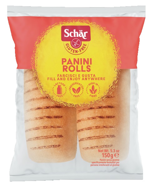 SCHAR PANINI ROLLS 2 PEZZI DA 75 G - farmanauta.it